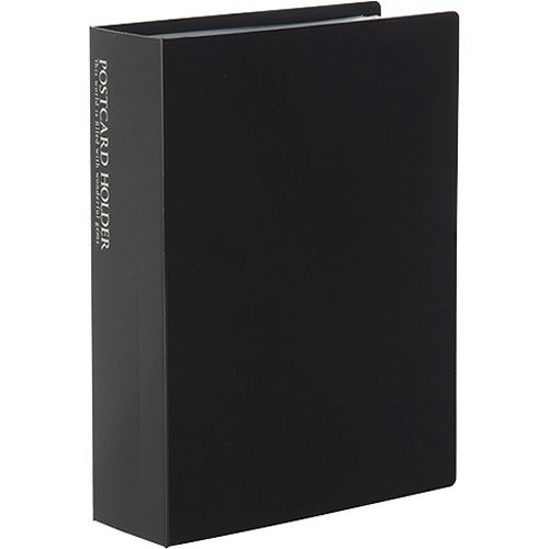 セキセイ ポストカードホルダー 高透明 ハガキサイズ120枚 ブラック KP-60P-60 セキセイ 4974214166516（10セット）