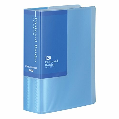 セキセイ_ハガキホルダーＡ６ブルー SKK-120K-10 /4974214173781（10セット）