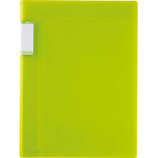 セキセイ ACT-5906 アクティフV 6ポケットフォルダーA4 ライトグリーン セキセイ 4974214176157