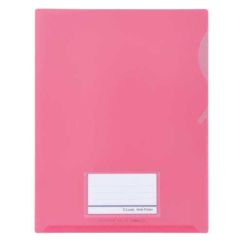 セキセイ_ワイドフォルダーピンク CLK-2404-21 /4974214181984（10セット）