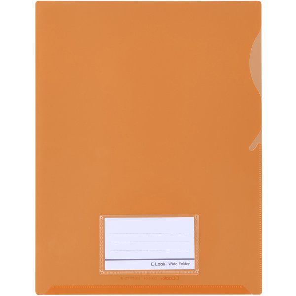 セキセイ_ワイドフォルダーオレンジ CLK-2404-51 /4974214182011
