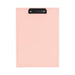 セキセイ ポケットクリップボード A4 ペールピンク SEL-2816-27 セキセイ SEL-2816-27　4974214182851（10セット）