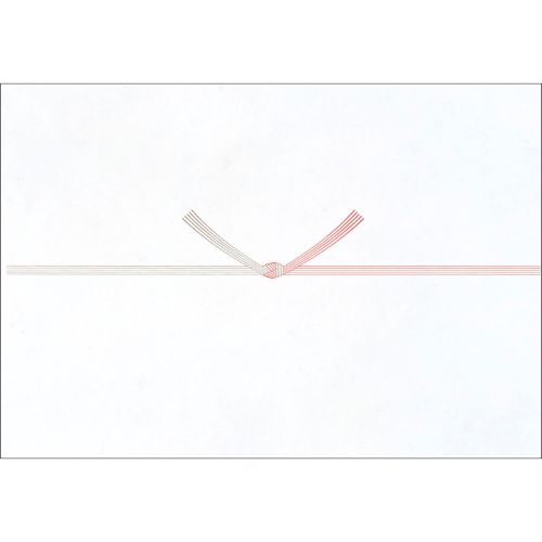 タカ印 のし紙 半紙判 3-515 五本結切   のし無し 山 ササガワ 4974268218698（10セット）