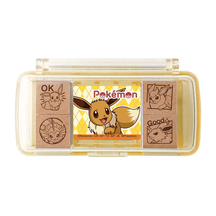 ビバリー ミニスタンプポケモンイーブイシンカ SGM-029 4977524129646（3セット）