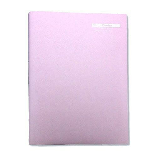 ラッキー バインダーノート A4 ピンク バ-804-11 一ッ橋ノート 4977762230401