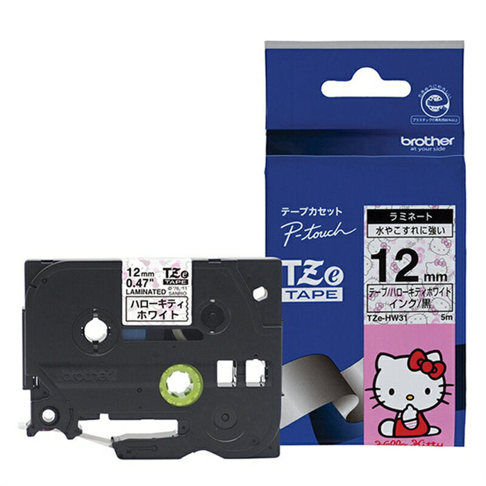 ブラザー_ＴＺＥテープ１２ＭＭハローキティ TZE-HW31 /4977766702935（10セット）