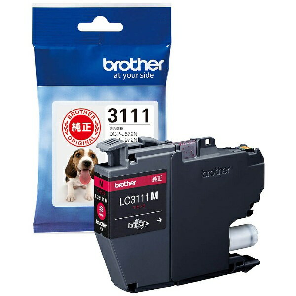 brother インクカートリッジ LC3111M 1色 ブラザー工業 4977766775595（10セット）