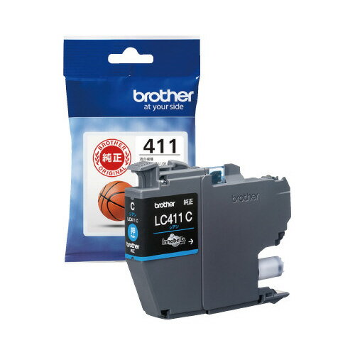 ブラザー_インクカートリッジ LC411C /4977766810494（10セット）
