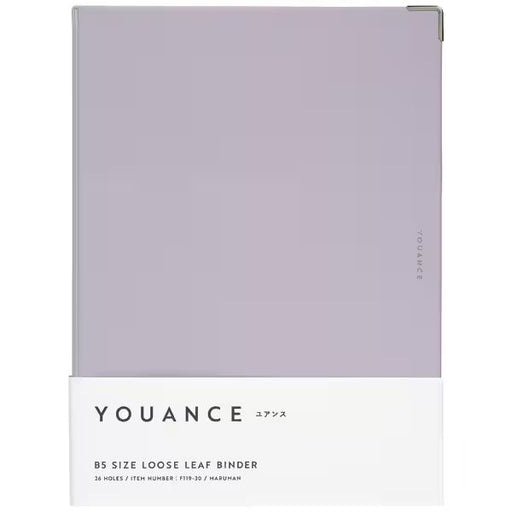 マルマン_Ｂ５バインダーユアンスＬパープル F119-30 /4979093119318