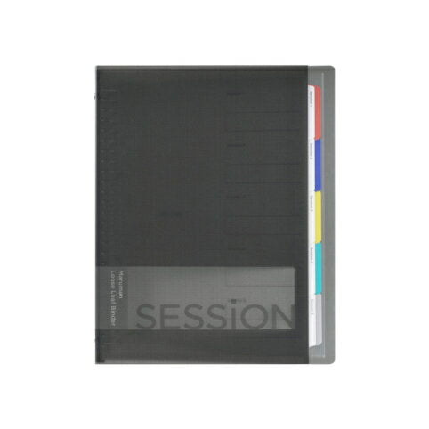 F310-05 Ｂ５バインダーセッションブラック F310-05 マルマン 4979093310456（4セット）