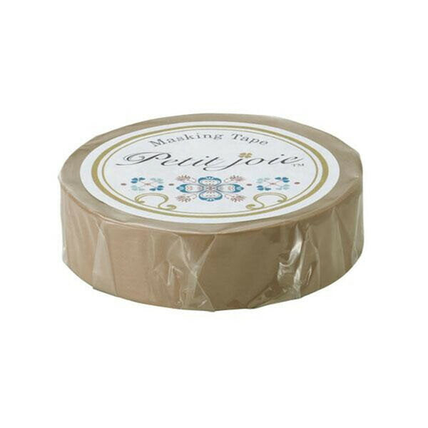 ニチバン_Petit joieプチジョアマスキングテープカフェラテ PJMT-15S076 /4987167094898（10セット）