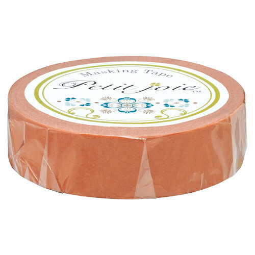 ニチバン_Petit joieプチジョアマスキングテープテラコッタ PJMT-15S083 /4987167097172（10セット）
