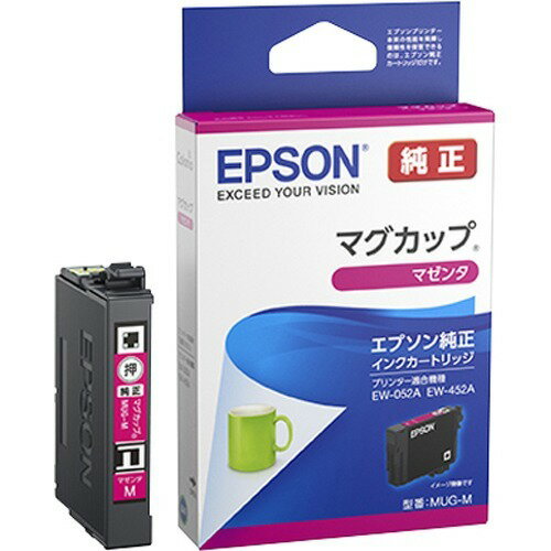 EPSON インクカートリッジ/マグカップ マゼンタ  MUG-M エプソン販売 4988617361706