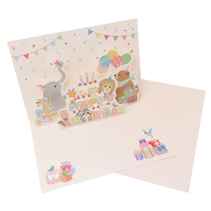 アクティブ アニマルポップアップカード K12-GM-93 4990012220939（6セット）