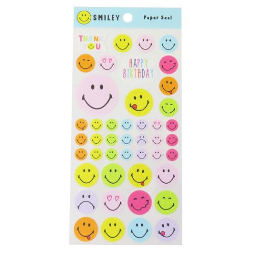 アクティブ スマイリーペーパーシール L02-SP-172 4990012831722（10セット）
