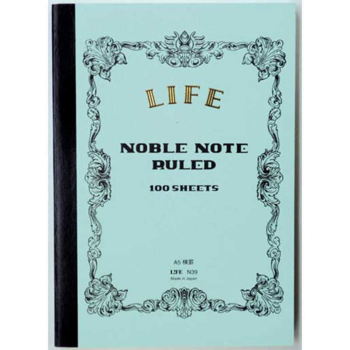 ライフ　ノーブルノートＡ５ヨコケイ　N39　4990168048425
