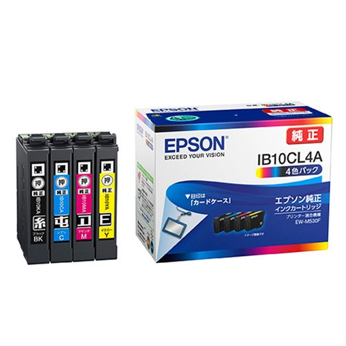 インクカートリッジ 4色パック IB10CL4A ＥＰＳＯＮ 4988617418981