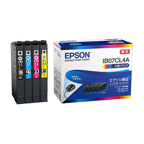インクパック 4色パック IB07CL4A ＥＰＳＯＮ 4988617378285