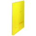 Beauton Clear Book Name In A4S 30P Yellow 4996297311218