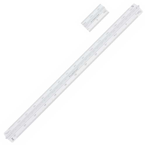 ステッドラー 三角スケールアルミ製一般用30cm 987 30-11 4955414987583