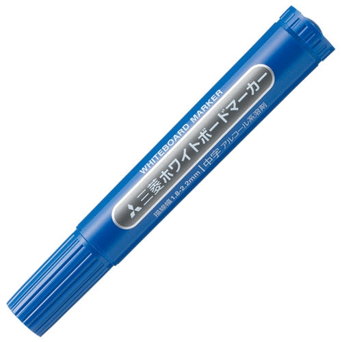 Mitsubishi Pencil Whiteboard-Marker, mittlere Spitze, PWB-4M.33, Blau