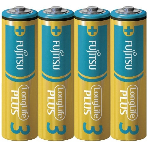 富士通 乾電池LongLifePlus 単3形4本 LR6LP(4S) 4976680276850