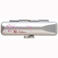 サンビー 和印鑑ケースシルバー IB-WA04 4962422622283