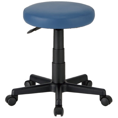 PLUS（プラス）オフィス家具 ★丸イス C903J PVC ネイビー　