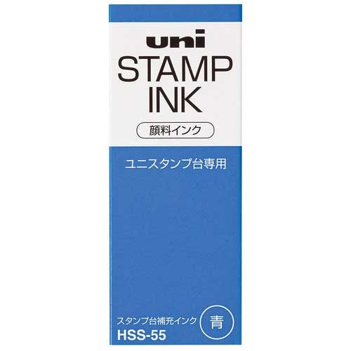 MITSUBISHI PENCIL color stamp ink HSS55 .33 blue