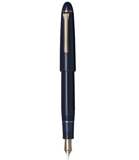 Penna stilografica Sailor Profit Casual L Penna stilografica con finiture dorate Blu trasparente