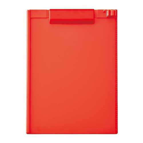 LIHITLAB. 抗菌クリップボード A7940-3 レッド 4903419845650