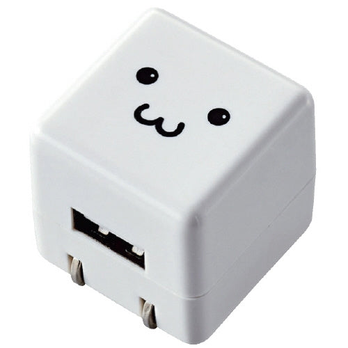 USB1ポートAC充電器  AVA-ACUAN007WF エレコム 4953103281264