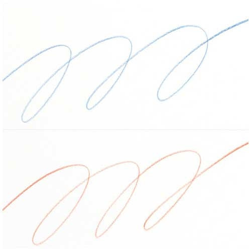 MITSUBISHI PENCIL colored pencil K2637 vermilion indigo plant 7:3 12 Motoiri