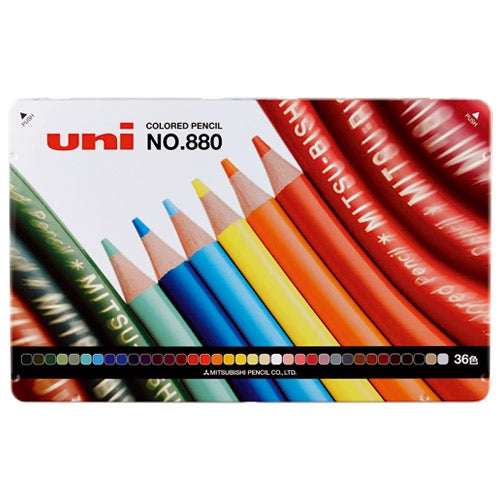 Mitsubishi pencil drawing 880 K88036CP set of 36 colors