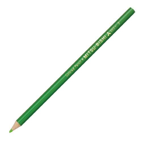 Mitsubishi Pencil Lápiz de color K880.5 Amarillo Verde 12 piezas