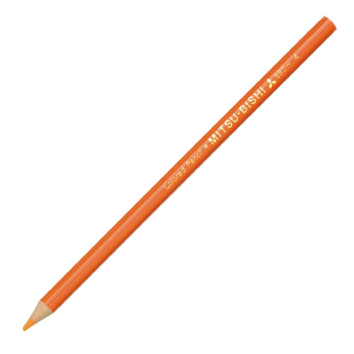 MITSUBISHI PENCIL colored pencil K880.4 bitter orange 12 Motoiri
