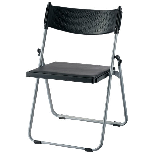 PLUS（プラス）オフィス家具 折りたたみイス NFA-800 BK 防災　