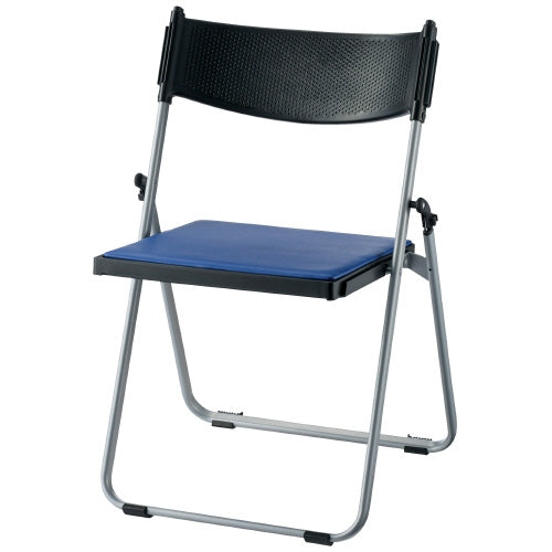 PLUS（プラス）オフィス家具 折りたたみイス NFA-800 NV 防災　
