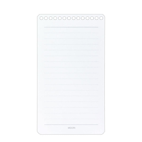 ミドリ デザインフィル DESIGNPHIL ルーラーメモ S 赤 11568006 4902805115681（10セット）