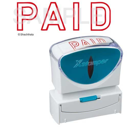 Shachihata X2 Capless B Type Red PAID X2-B-10052 4974052728631