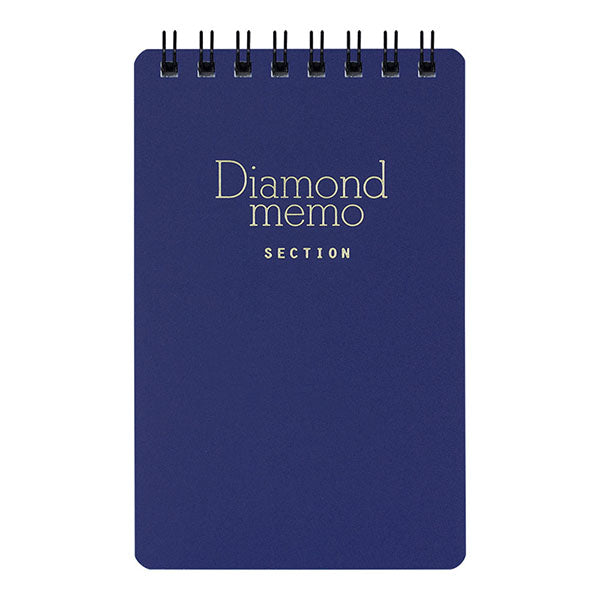 ダイヤメモ 方眼罫 M 青 デザインフィル 4902805117326