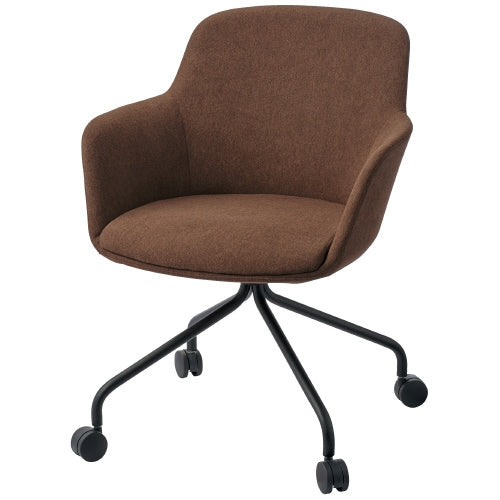 PLUS（プラス）オフィス家具 ラウンジチェア TC-27 BR ブラウン　