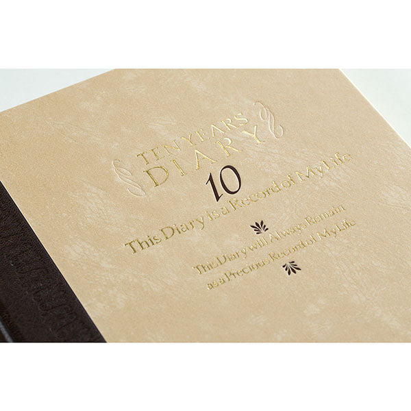 Midori/12109001_Diary 10 years continuous use Western style/4902805105576