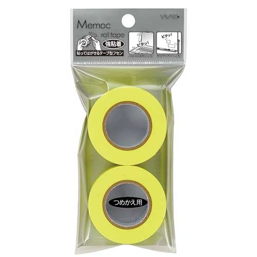 Yamato Memoc Roll Strong Adhesive Refill PRK-15H-LE Lemon 4903076008573