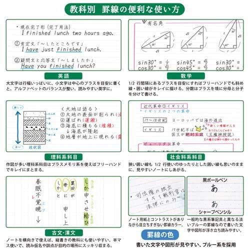 日本ノート Tree s B5 Pメモリ A罫30枚レッド 4901470068278
