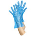 やなぎプロダクツ ポリエチレン手袋LD ブルー 100枚入 S 4902465550266