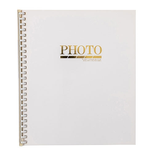 ナカバヤシ ライトフォートアルバム アL-JHO2-91-W 白 4902205241737