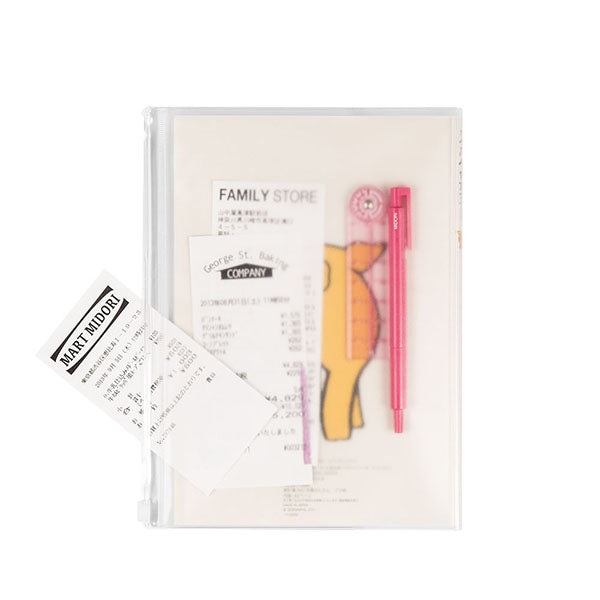 かんたん家計簿 A5 月間 ブタ柄 デザインフィル 4902805123914