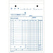 Factuur DF243K B6 verticaal 2 vellen 50 sets Apica 4970090111404