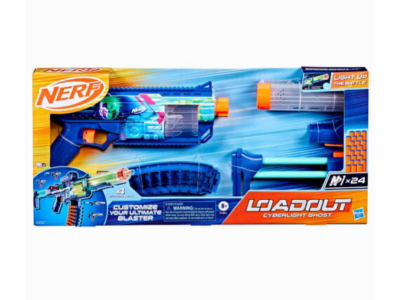 Hasbro Japão G1824 Nerf Loadout Cyberlight Ghost 5010996347152